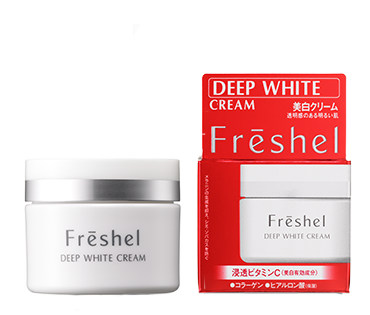 Kem dưỡng đêm Kanebo Freshel Deep White Cream dưỡng ẩm trắng da